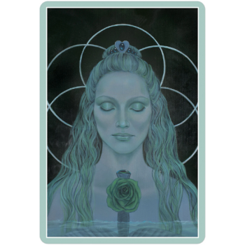 Through the Eyes of the Soul Oracle kortos Blue Angel